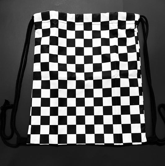 Checkered Backpack Sac