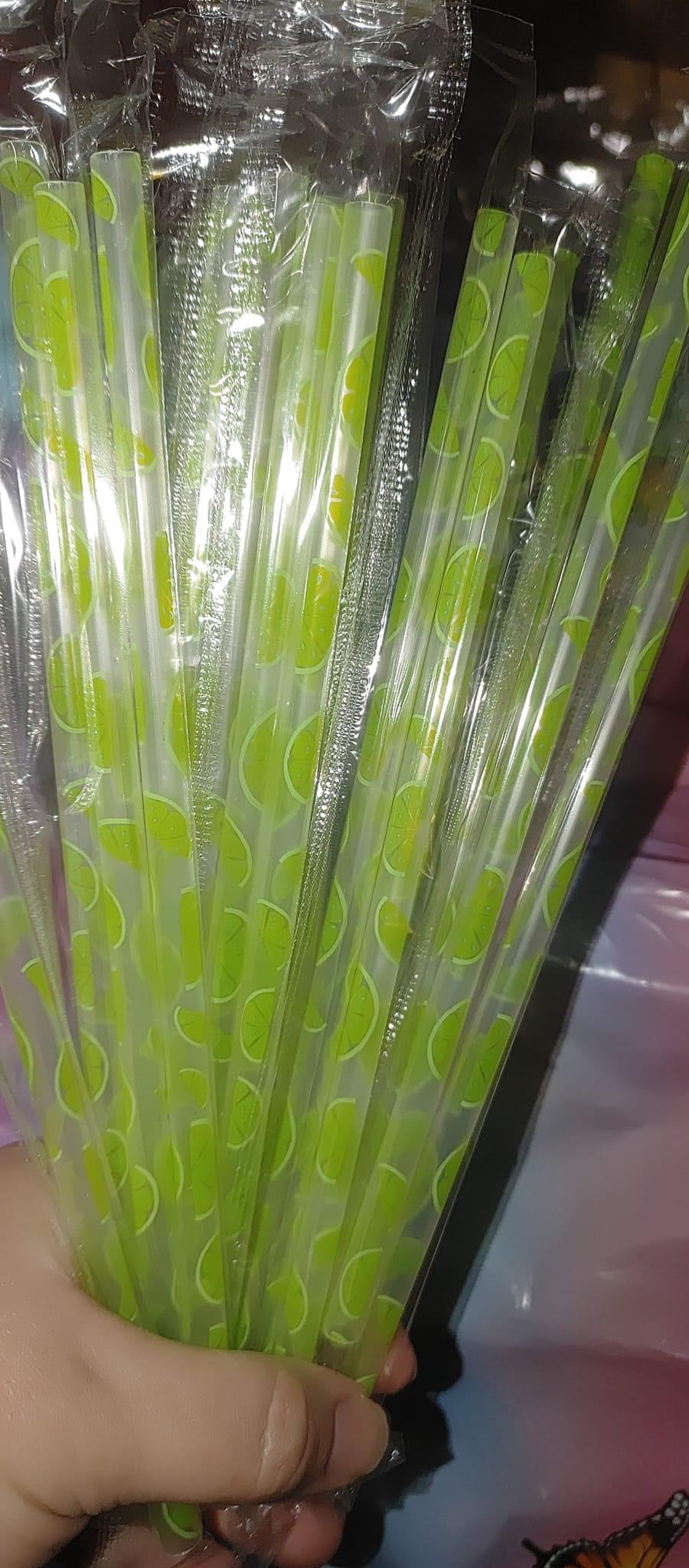 Plastic Reusable Straws