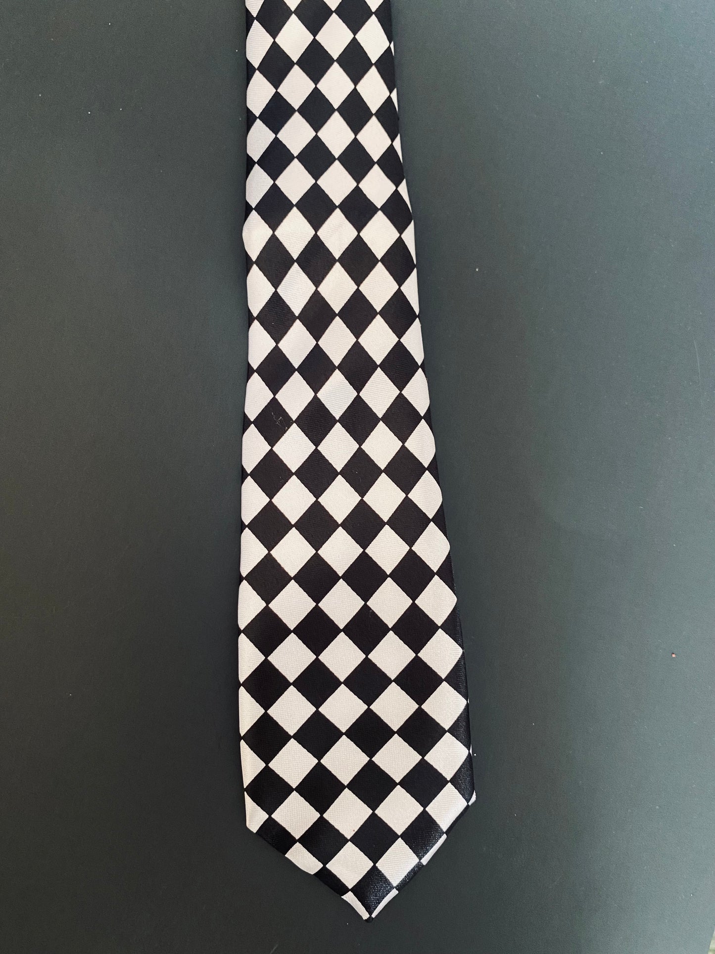 Checkered tie