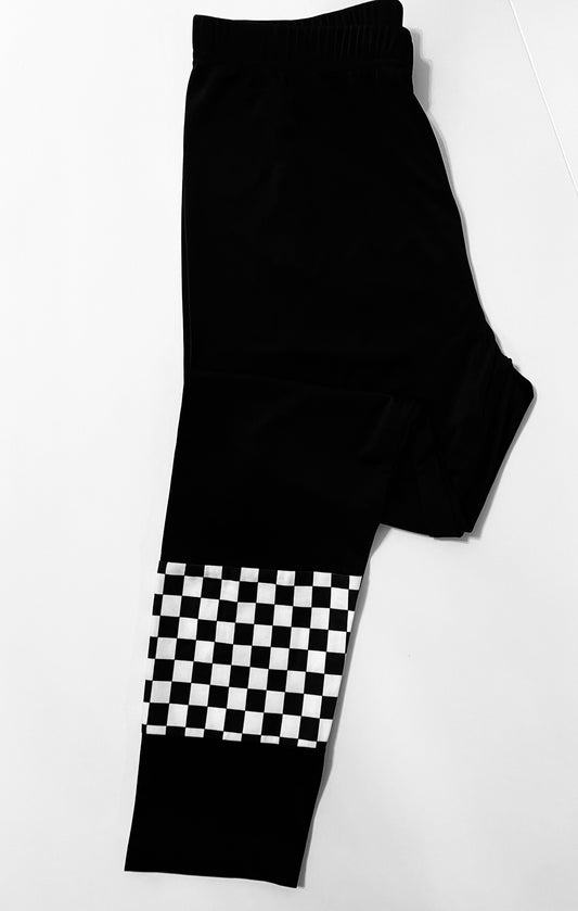 Checker Banded legging