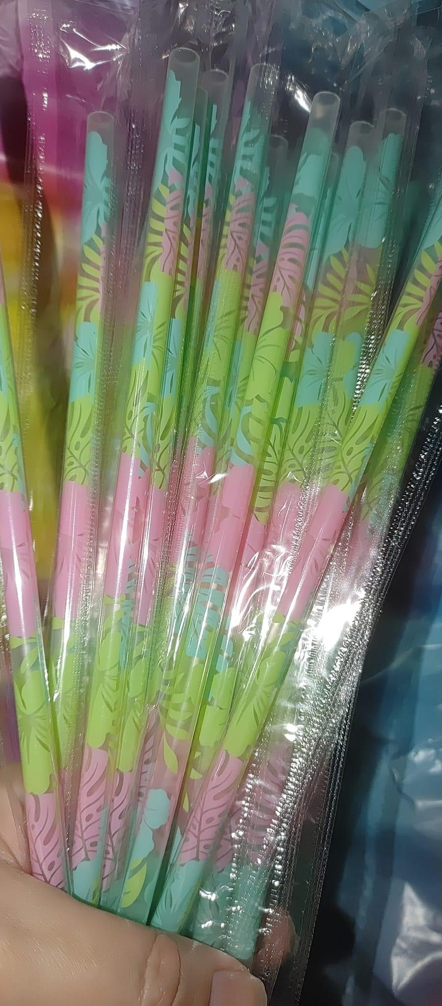 Plastic Reusable Straws