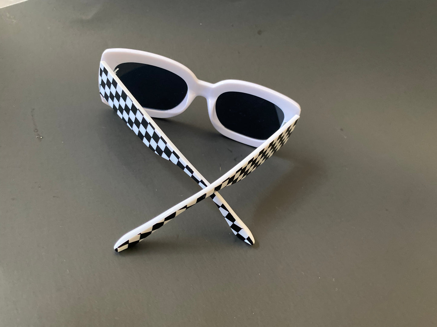 Black & White Checkered sunglasses