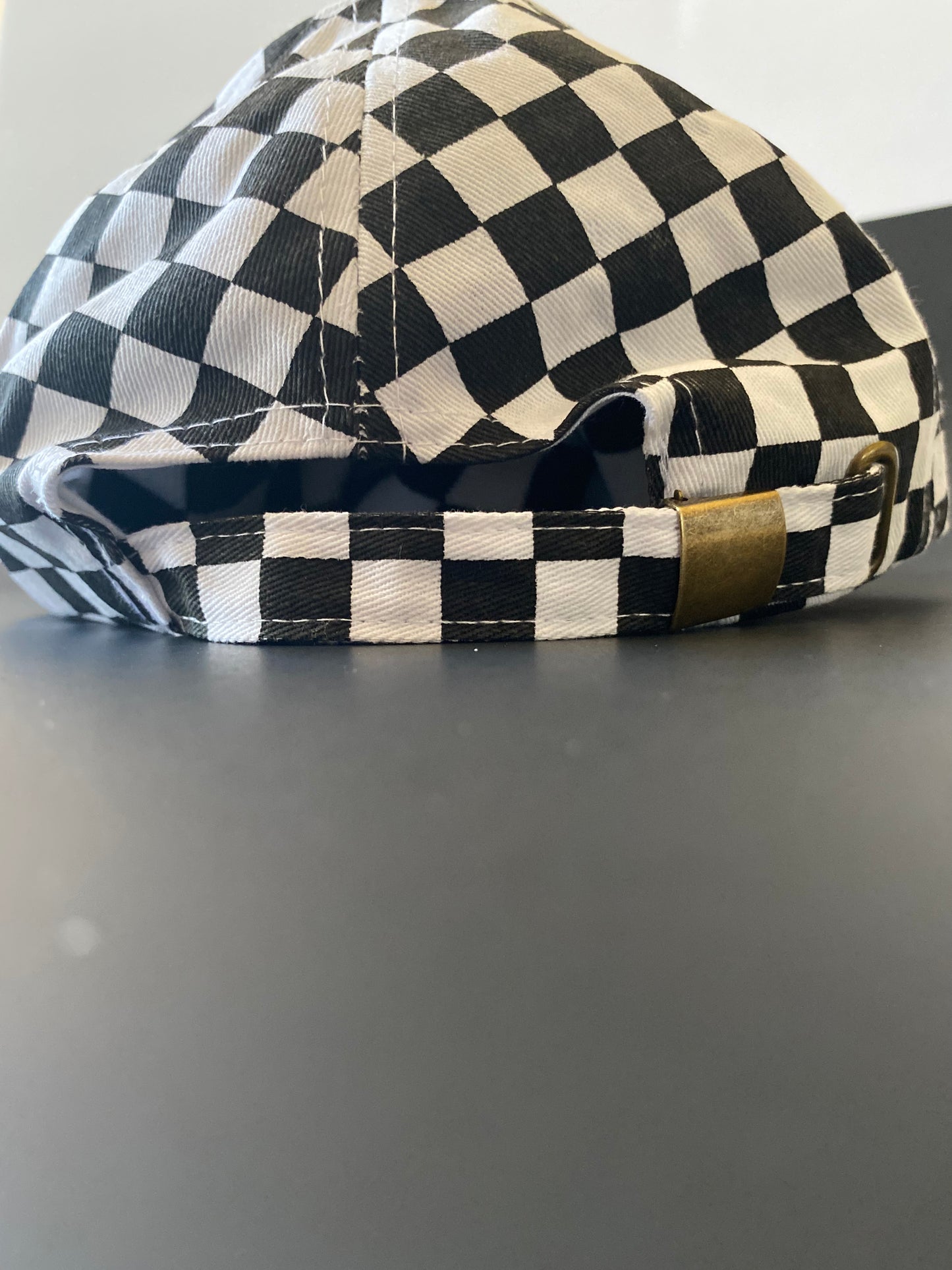 Checkered Baseball Hat