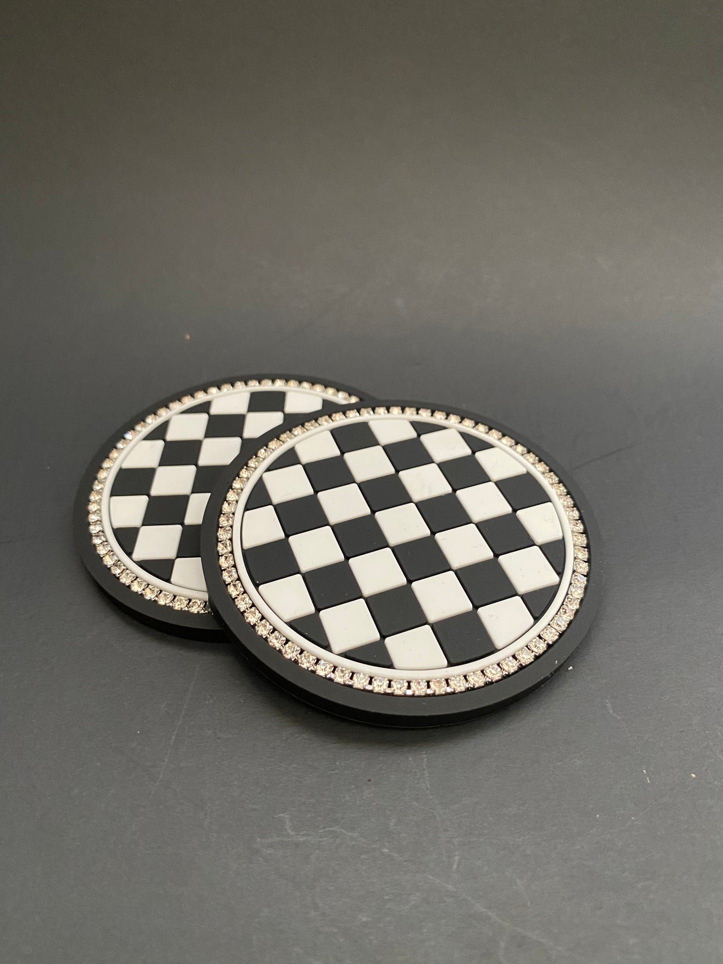 Rhinestone Car Coasters