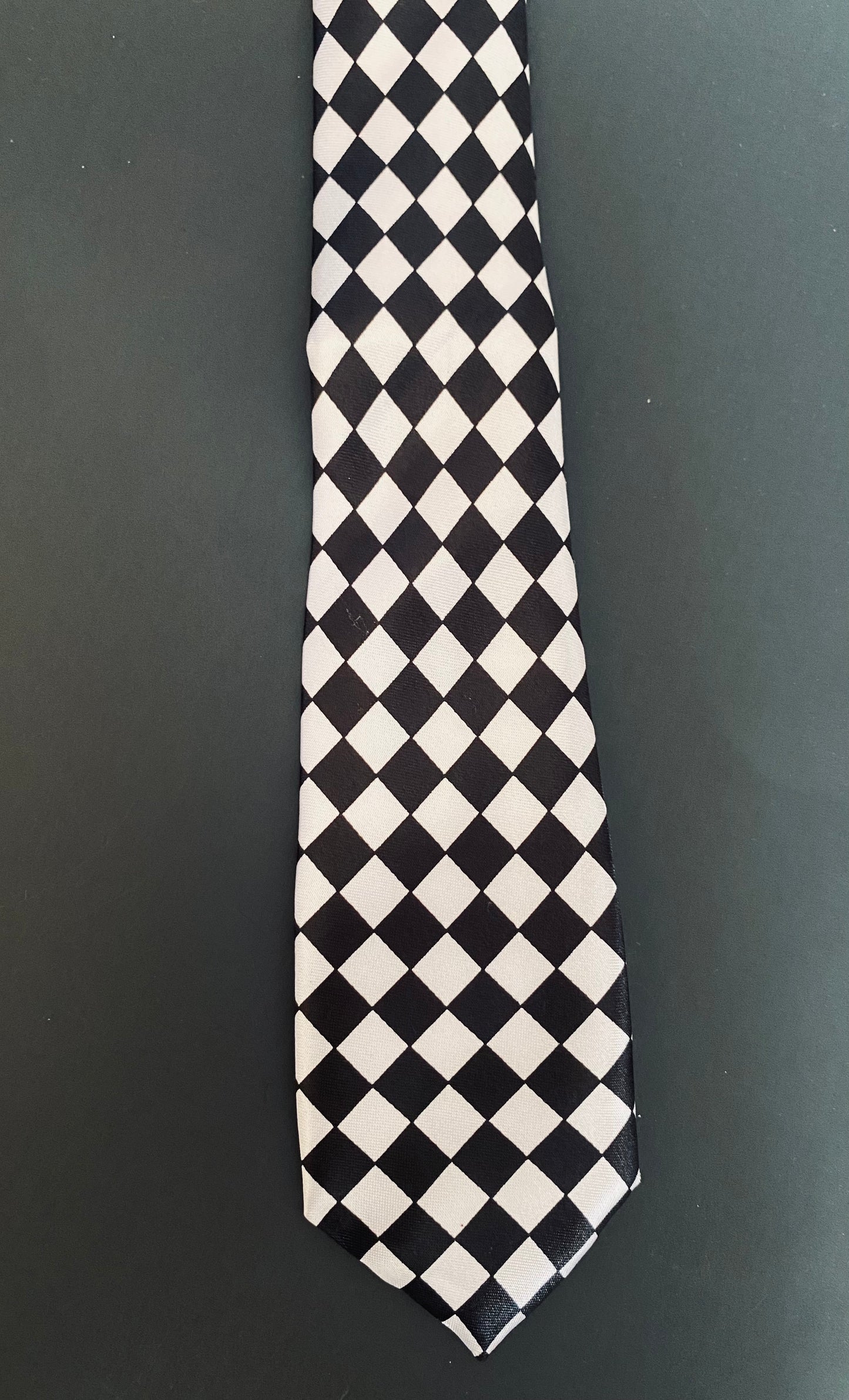 Checkered tie