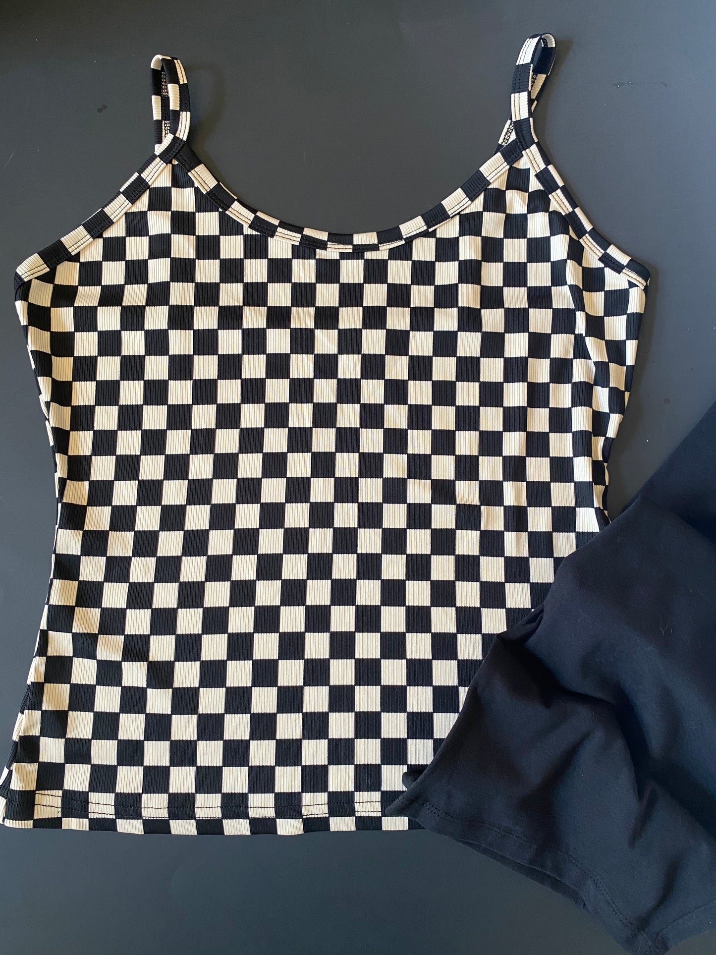 Checkered Ribbed Tank