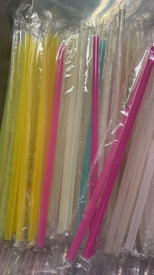 Plastic Reusable Straws